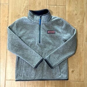 Vineyard Vines Kids Quarter Zip Sweater